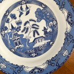 Πιάτα πορσελάνης Royal Norfolk από την Αγγλία, διάμετρος 27 εκ.