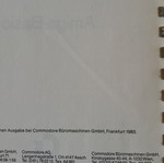 Manual Commodore Amiga Basic book used, in German