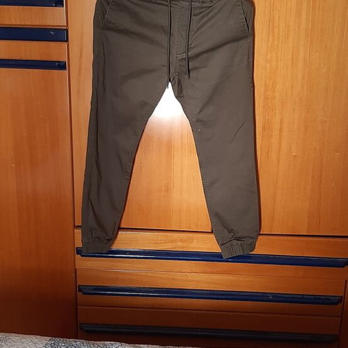 Pull & Bear men's pants used, khaki, size M
