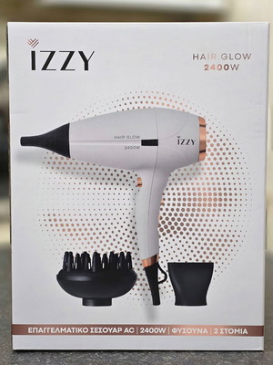 Izzy Hair Glow IZ-7214 Professional Hair Dryer 2400W new