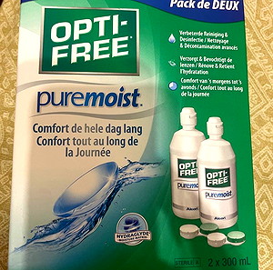 2 υγρα φακων opti free
