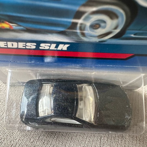 Hot Wheels Mercedes SLK black new mainline 1999 model