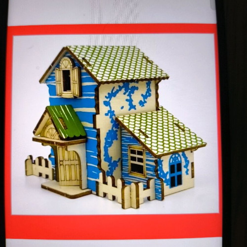 Wooden 3D puzzle Forest Cabin new