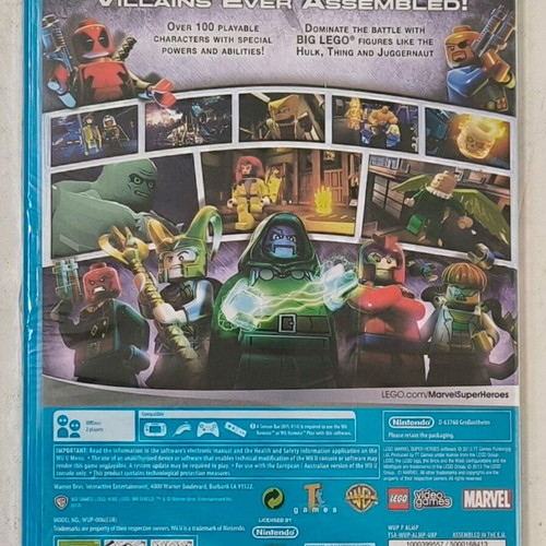 Nintendo Wii U LEGO Marvel Super Heroes new, sealed