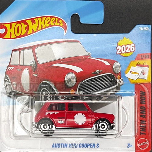 Hot Wheels Austin Mini Cooper S new