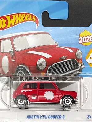 Hot Wheels Austin Mini Cooper S new