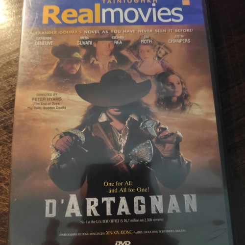 DVD D'Artagnan used, adventure movie with subtitles