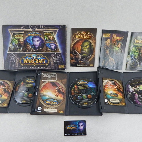 World of WarCraft Battle Chest collectible set like new