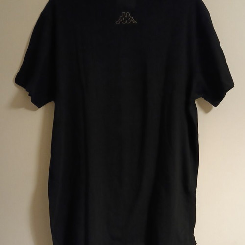 Kappa men's t-shirt with print black size S like new