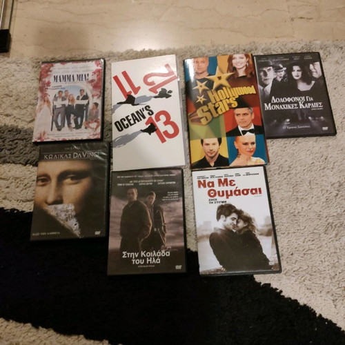 DVD new, pack with comedy, action, adventure, crime, social, drama