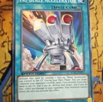 Tri Blaze Accelerator κάρτα Yu-Gi-Oh! μεταχειρισμένη, Continuous Spell