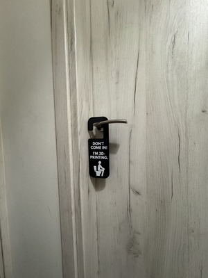 Bathroom door decoration new