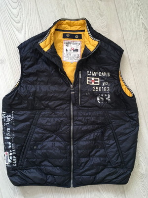 Camp David men's vest size 3XL used, blue