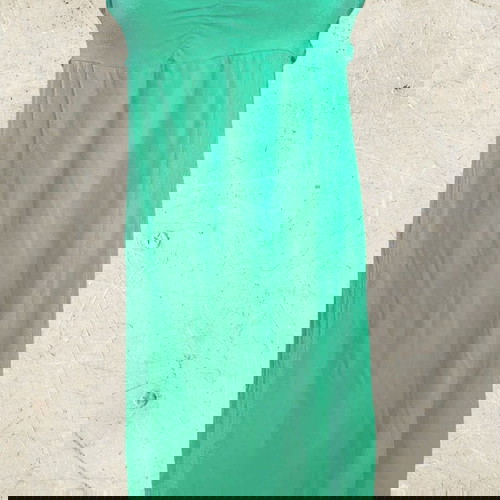 Vamp πράσινο φόρεμα θαλάσσης αφόρετο, μέγεθος S