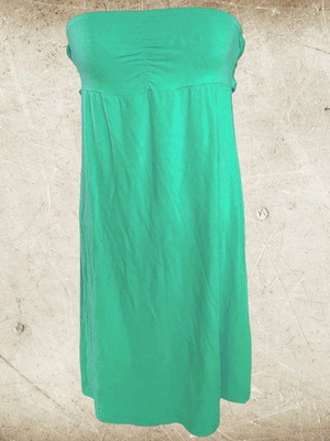 Vamp πράσινο φόρεμα θαλάσσης αφόρετο, μέγεθος S