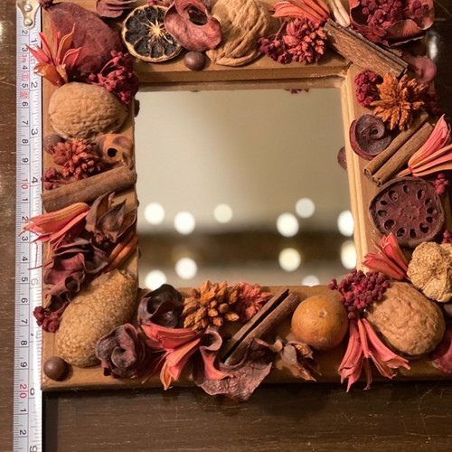 Handmade mirror 19x19 new