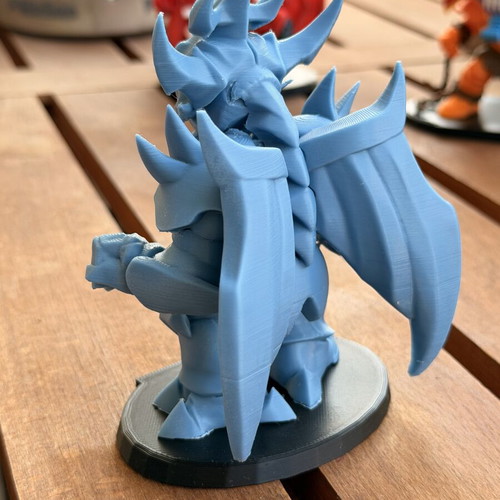 Yu-Gi-Oh Obelisk the Tormentor figure 12cm, 3D printed