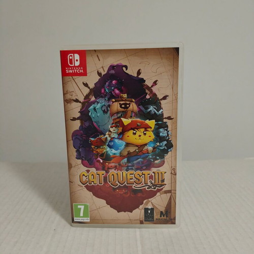 Cat Quest 3 Nintendo Switch game with map