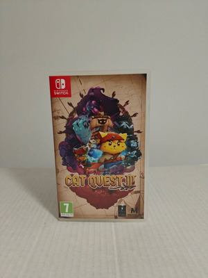 Cat Quest 3 Nintendo Switch game with map