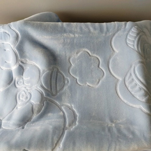 Baby velour blanket new for boy