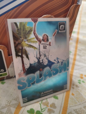 Ja Morant Splash Optic Panini card new