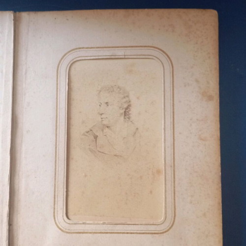 Old portraits pack of 4 used, Miethke@Wawra studio Vienna 1870-1880