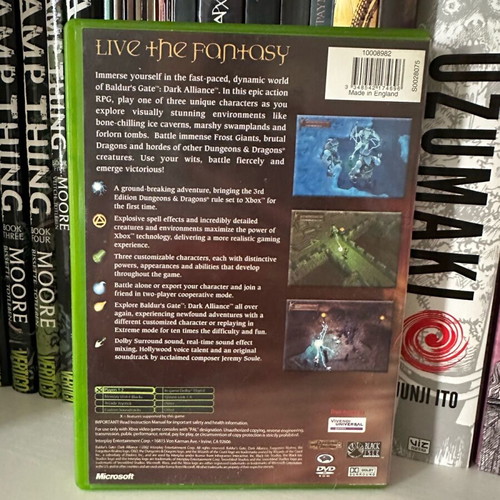 Baldur’s Gate Dark Alliance used, complete for Microsoft