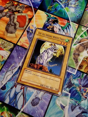 The All-Seeing White Tiger Yu-Gi-Oh! card PSV/Unlimited
