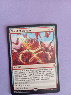 Wand of Wonder Magic The Gathering κάρτα σαν καινούργιο
