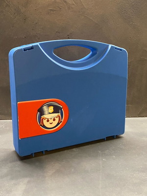 Playmobil case like new, blue color