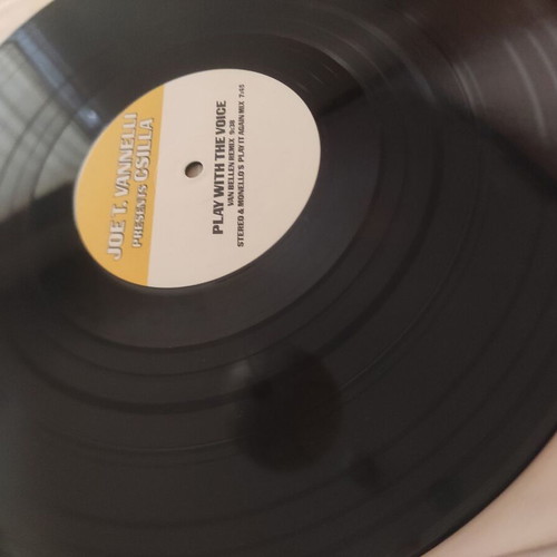 Joe T Vannelli Play With The Voice double vinyl used, electronic
