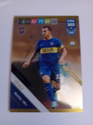 Panini FIFA 365 2019 Tevez card like new