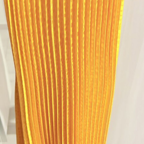 Next Yellow Satin Evening Dress like new, sizes S M