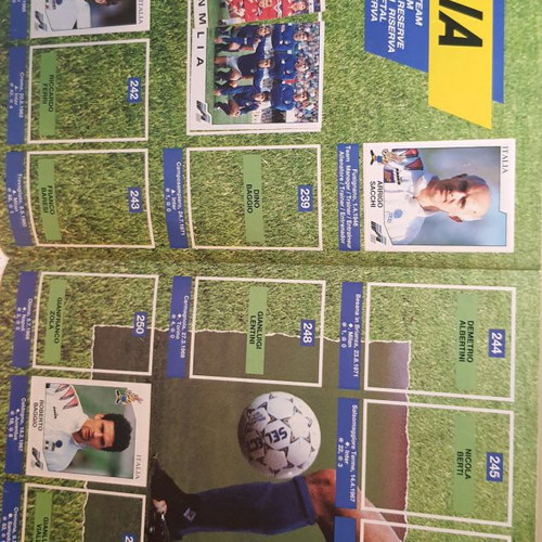 Panini Album EURO '92 used, rare collectible