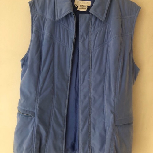 Escada Golf sleeveless jacket light blue like new