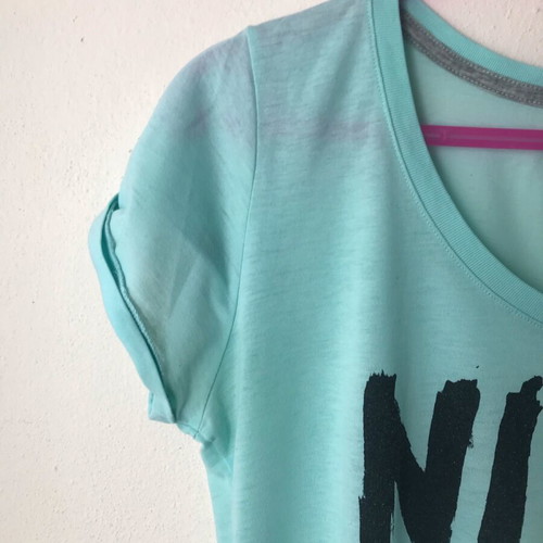 Nike T-Shirt light blue used, size L