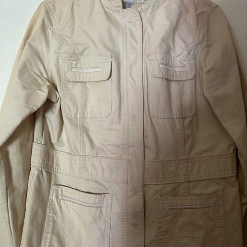 Beige outerwear like new, size L