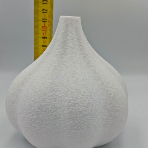 3D Printed Mini Garlic Vase New with LED Light Decoration