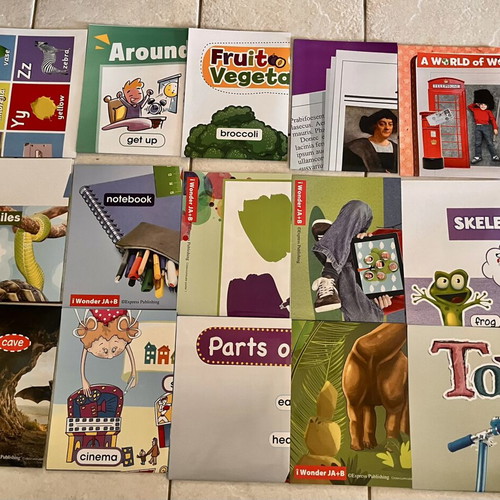 15 Double-Sided English Educational Posters