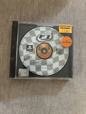 Formula F1 2000 PlayStation 1 PS1 παιχνίδι, αγγλικό δισκάκι και οπισθόφυλλο