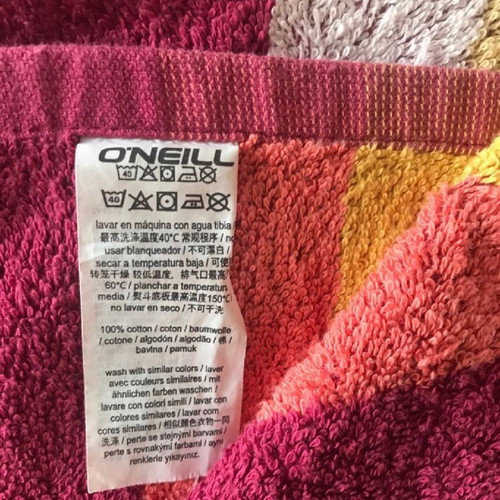 Oneil beach towel large new 1.00x1.60