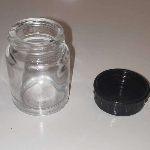 Glass container for airbrush gun 22 ml new