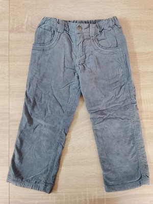 Marasil Corduroy Pants for 3-Year-Old Boy like new, gray
