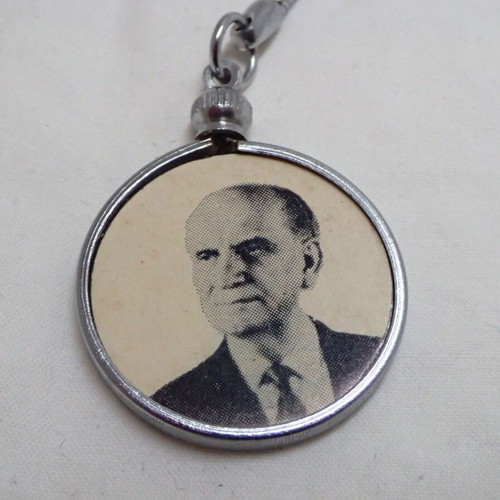 Vintage rare keychain with Georgios Papandreou like new