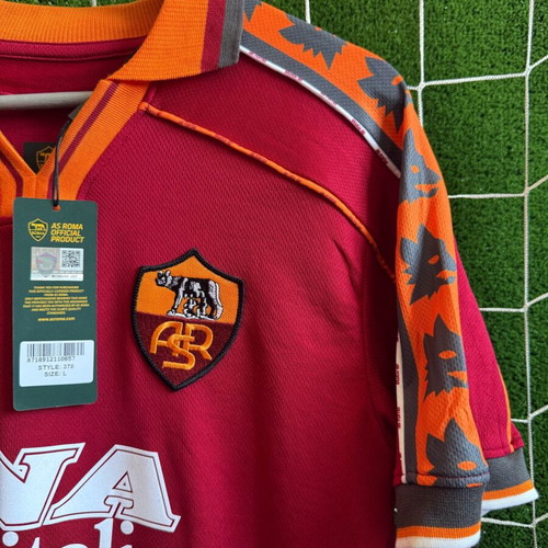Francesco Totti Signed AS Roma 1998-99 Football Shirt with COA