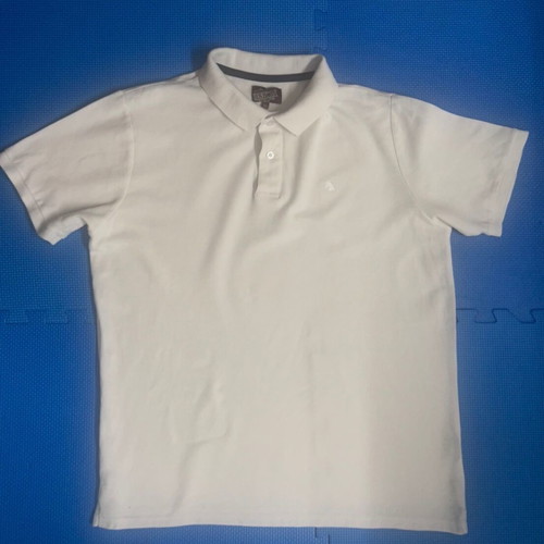 B.S.BAG'S White Polo Shirt size XL like new