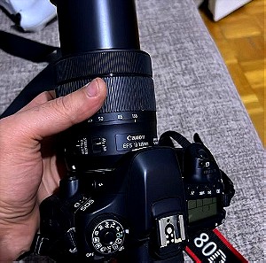 Canon 80D with 18-135 lens like new