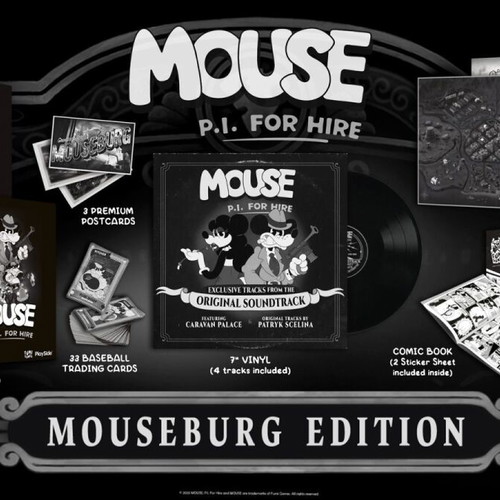 Mouse P.I. For Hire Mouseburg Edition PC game new, shooting
