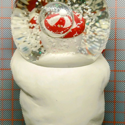 Hallmark snowman snowglobe like new
