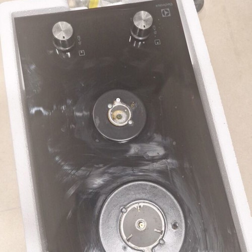 Domino Gas Hob Electrolux EGC 3322NVK Ceramic Black New